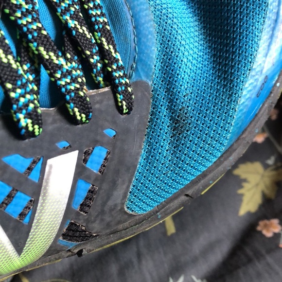 New Balance All Terrain Fuel Core Nitrel Sneakers in Black and Cobalt - Picture 9 of 9